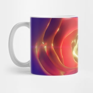 Abstract tube Render Mug